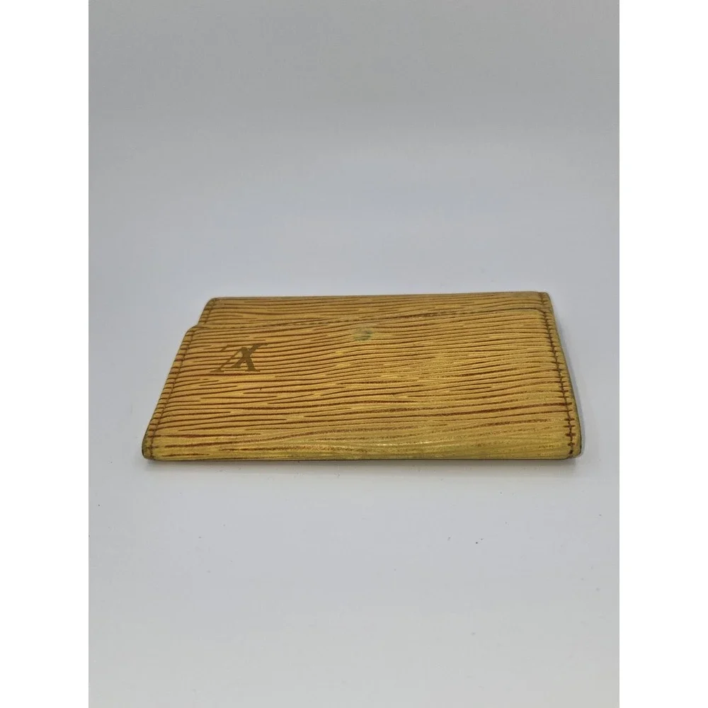 Louis Vuitton‎ Vintage 6 Key Holder Yellow Epi Leather MI0953